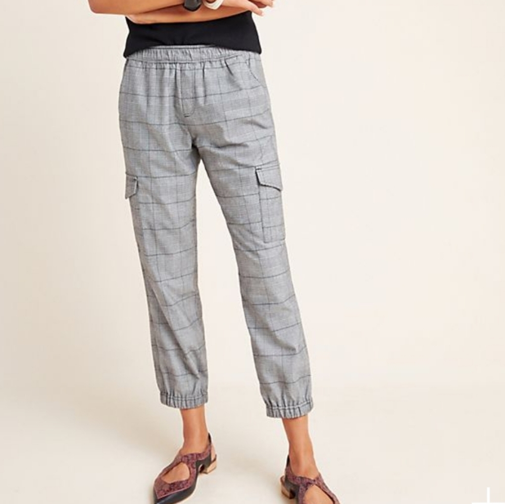 Sanctuary Sheffield Plaid Utility Joggers